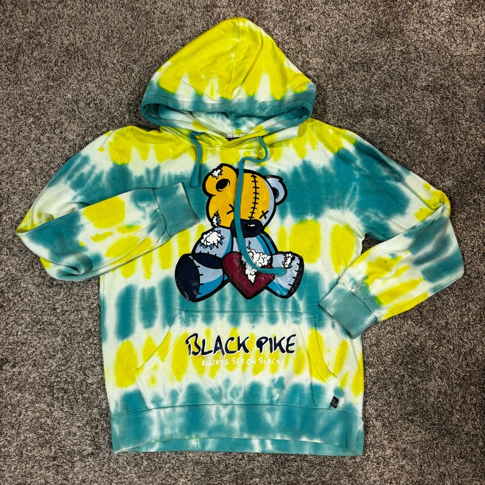 Black Pike, hooded sweatshirt, size medium